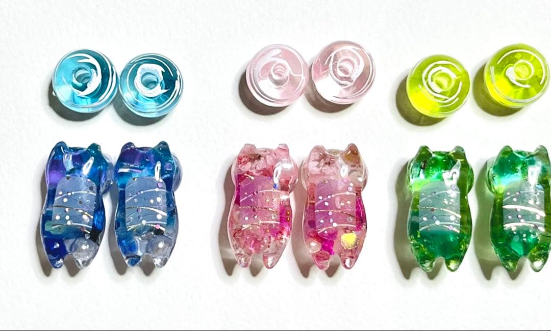 ぐでねこ『6月イベ☆69 水風船×3ペア』琉球ガラス入り♪