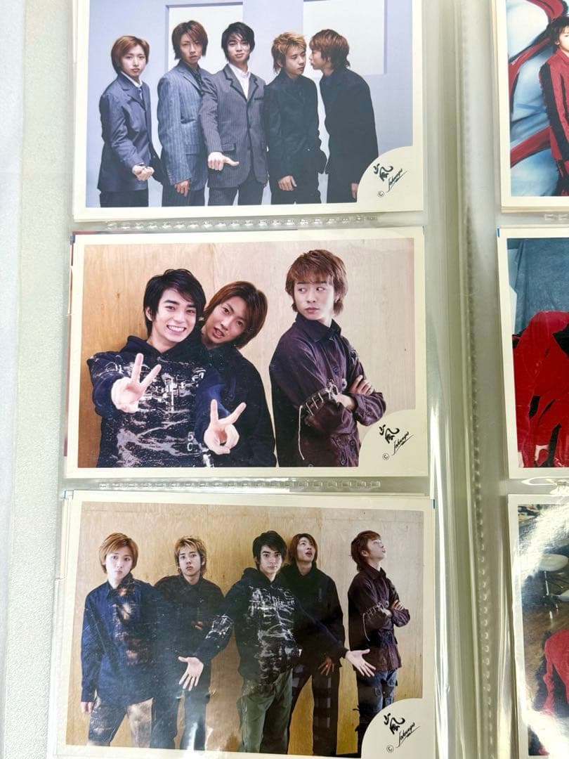 【希少品】嵐　公式生写真　旧嵐ロゴ　デビュー初期