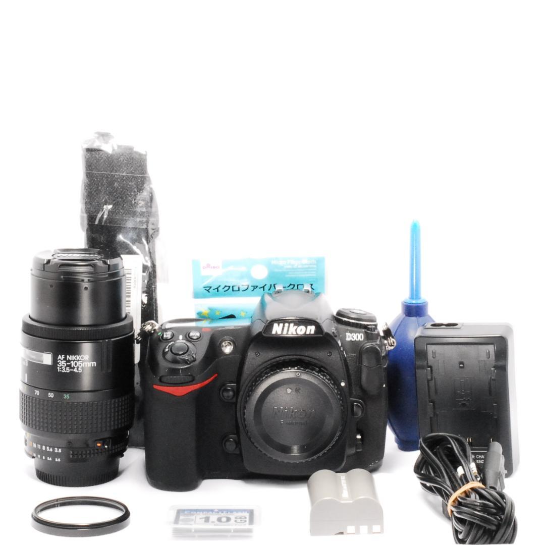 Nikon D300⭐️標準レンズセット⭐️付属品充実⭐️ハイアマチュアモデル