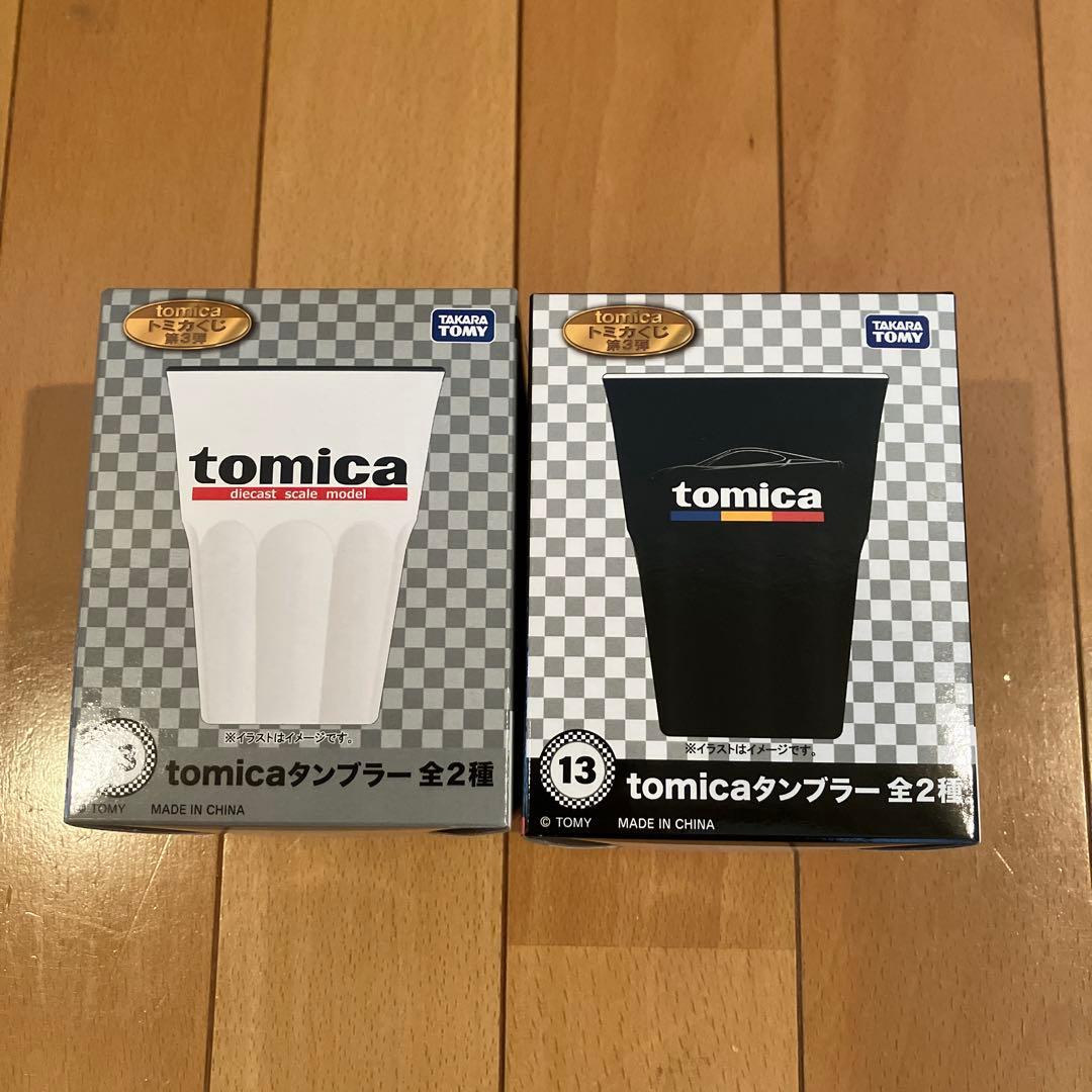 トミカくじ 第三弾⭐️01 ディスプレイケースセット、06シルビア、07トレノ ①