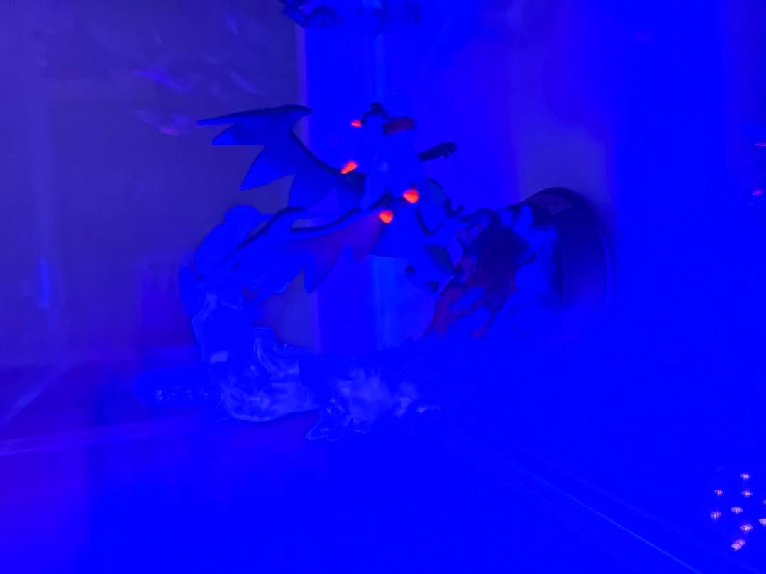 光る色違いメガリザードン　ポケモン　フィギュア