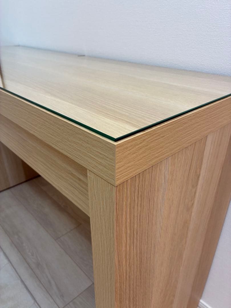 IKEA MALM マルム ドレッサー デスク オーク調 ＊送料 ¥8600込み