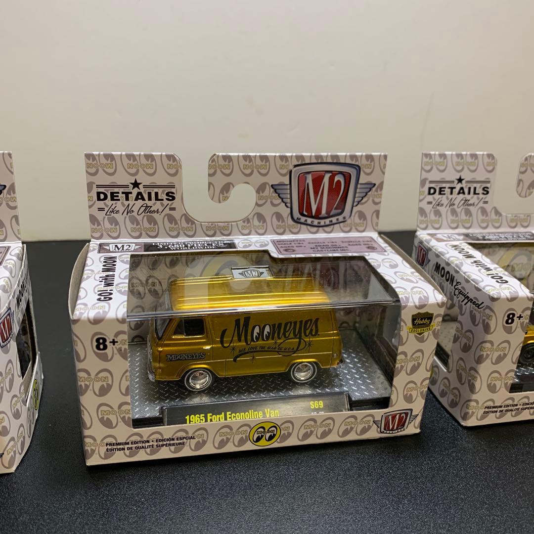 未開封　M2マシーン ムーンアイズ 3台セット GTR ミニカー