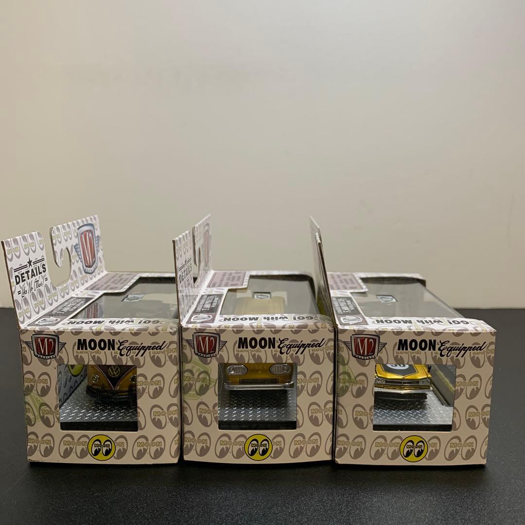 未開封　M2マシーン ムーンアイズ 3台セット GTR ミニカー