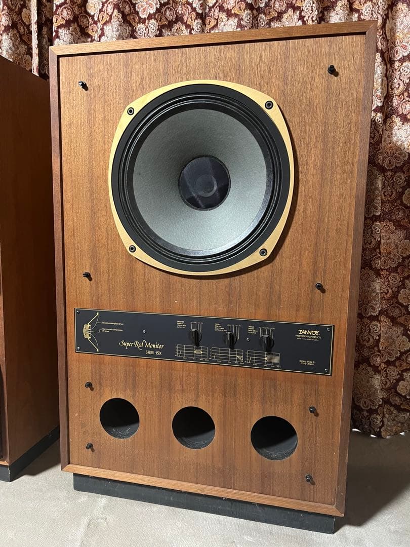 TANNOY SRM15X ペア販売① 動作確認済 エッジ良好 たのメル便