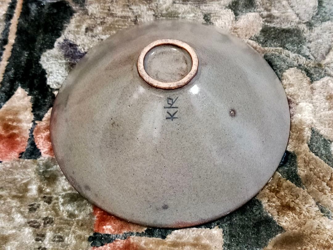 高麗　茶碗　大石　曹在縞　共箱付き　骨董　古玩