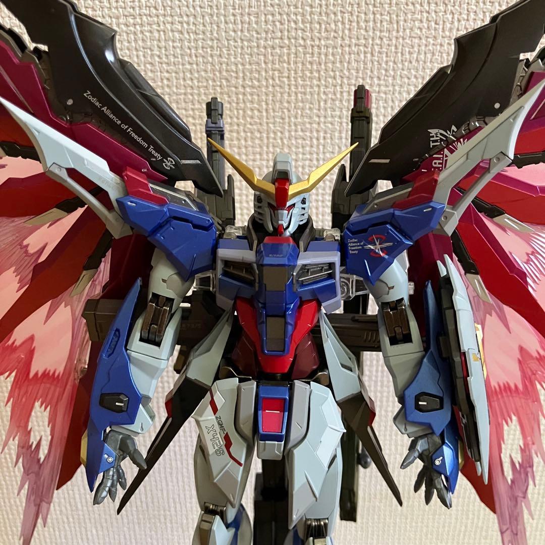 【美品】L BUILD デスティニーガンダム　フルパッケージ(光の翼付)