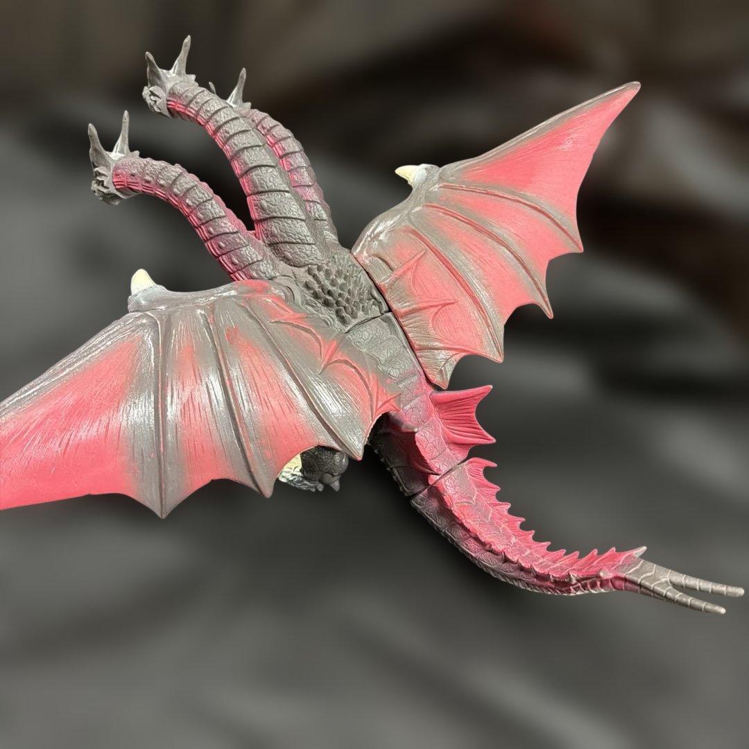 【希少・レア】バンダイ 1996 デスギドラ ソフトビニール　大型 フィギュア