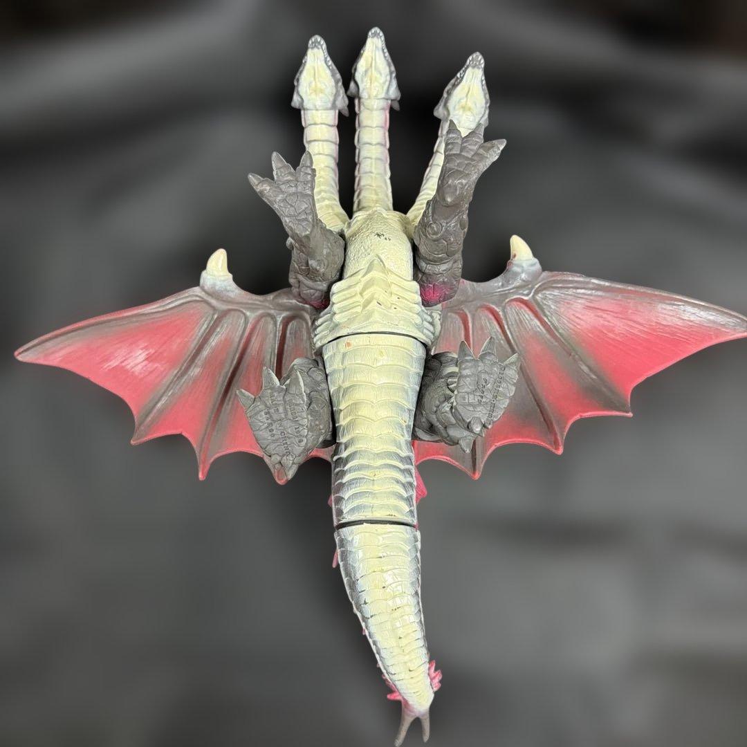 【希少・レア】バンダイ 1996 デスギドラ ソフトビニール　大型 フィギュア