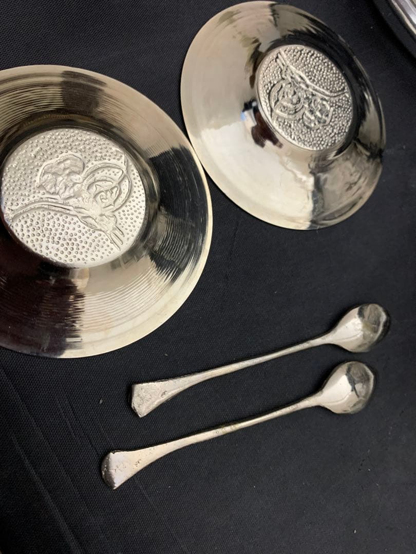 アルミ製5段弁当箱　グラスティースプーン2客付　CHIN FONG