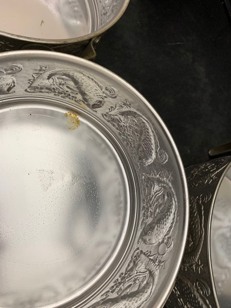 アルミ製5段弁当箱　グラスティースプーン2客付　CHIN FONG