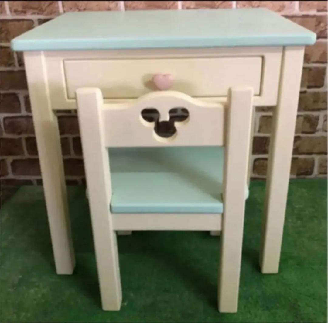 【プリンセスカラー】引き出し付き　キッズデスクセット