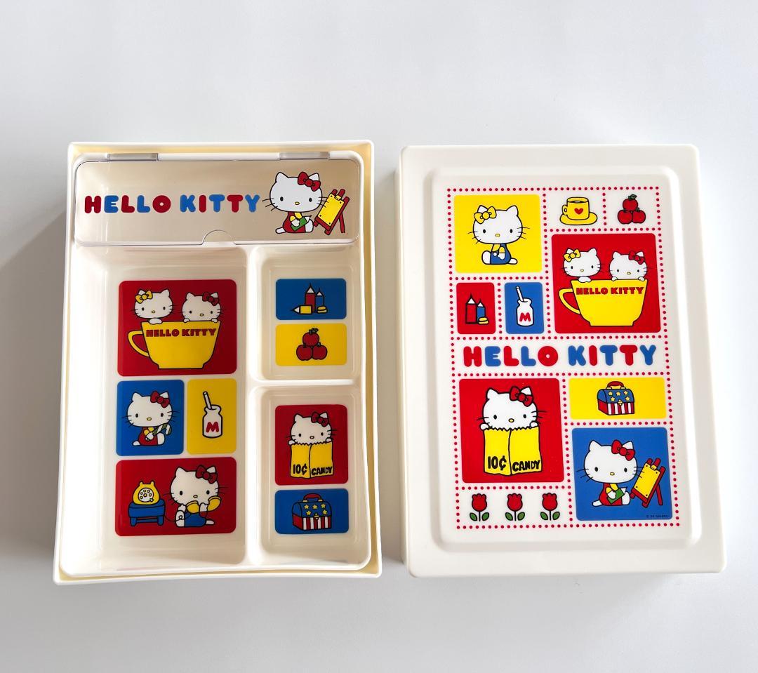 【いつまでもサンリオ】身の回り雑貨 ふた付きトレイ お道具箱 キキララ キティ