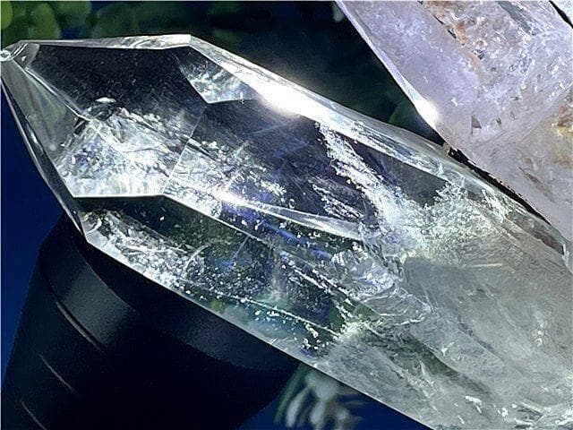 ◆超強いパワー(藍針入り)天然水晶クラスターB89B6/237B58D