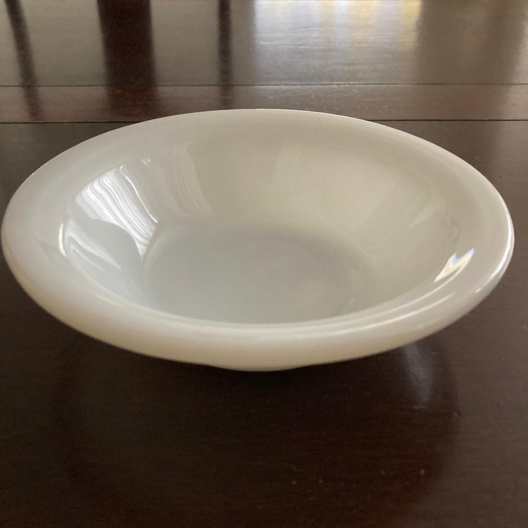 ファイヤーキング フランジリムボウル ホワイト 1個 50's RW レア形状S