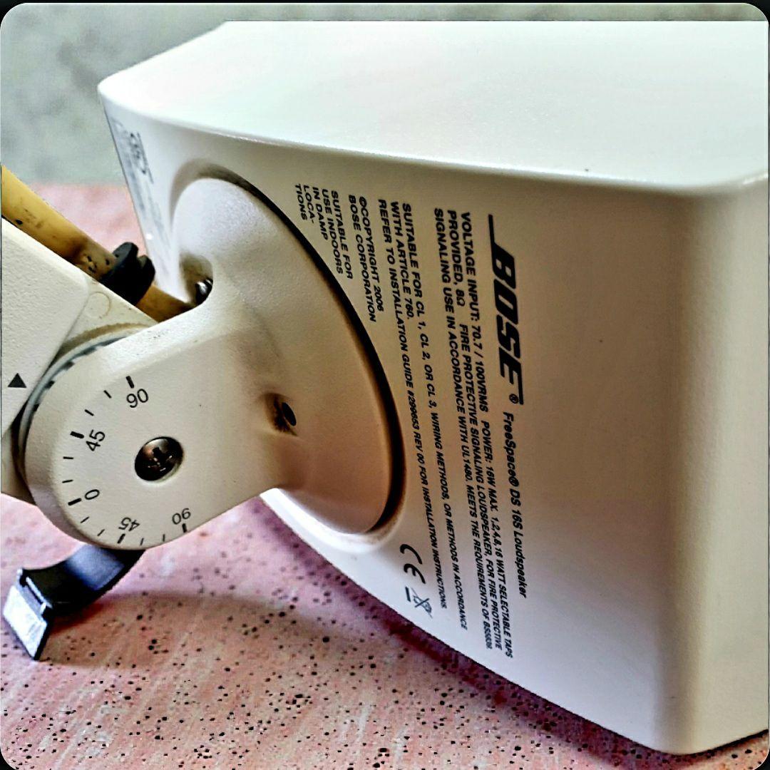 ◆Bose 業務用スピーカーDS16S 2台セット ブラケット付き◆