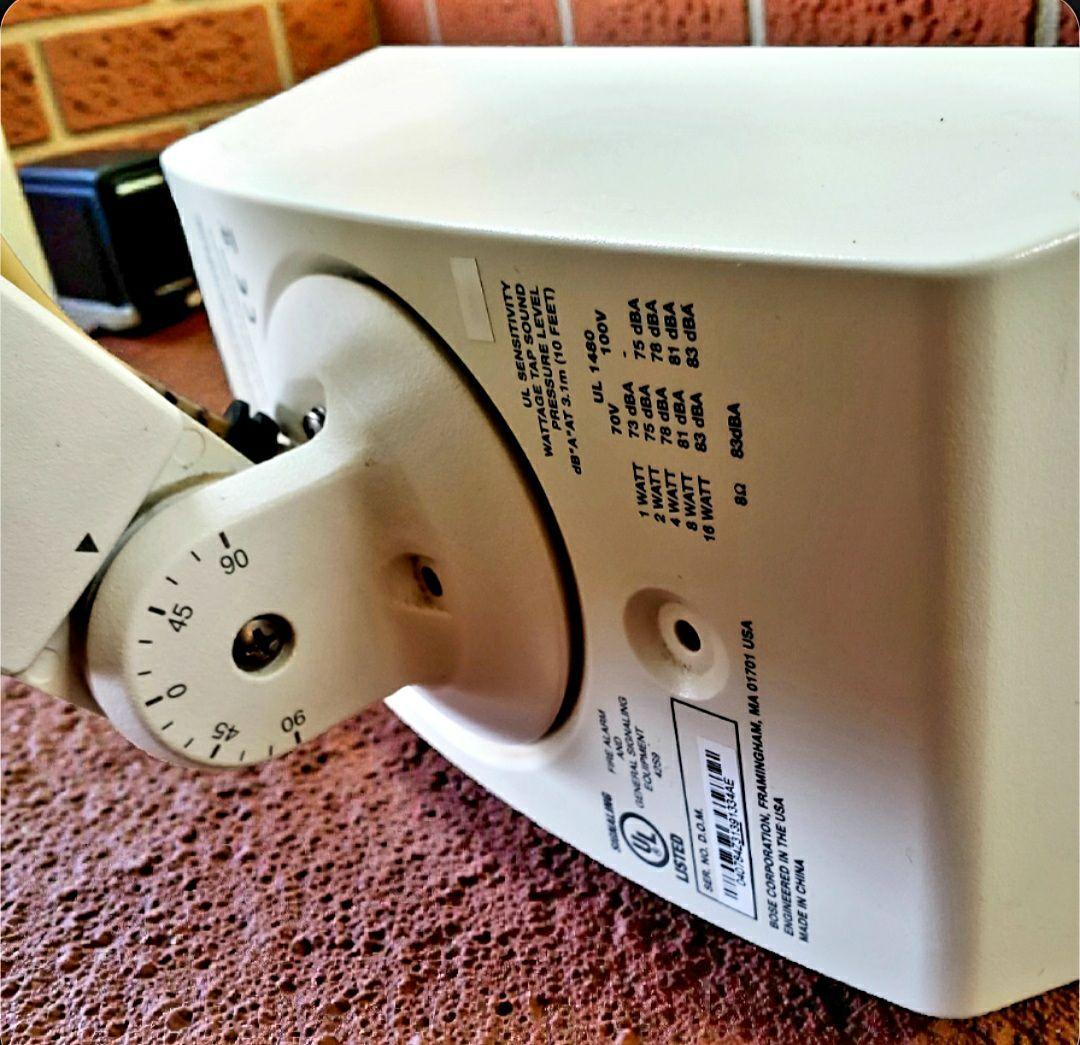 ◆Bose 業務用スピーカーDS16S 2台セット ブラケット付き◆