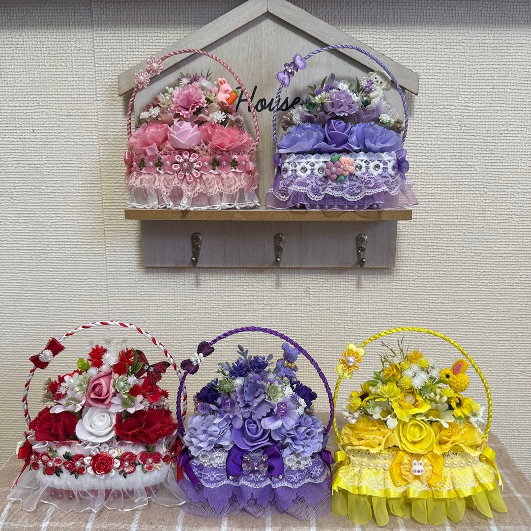 弘美　フラワーソープバスケットNO.83