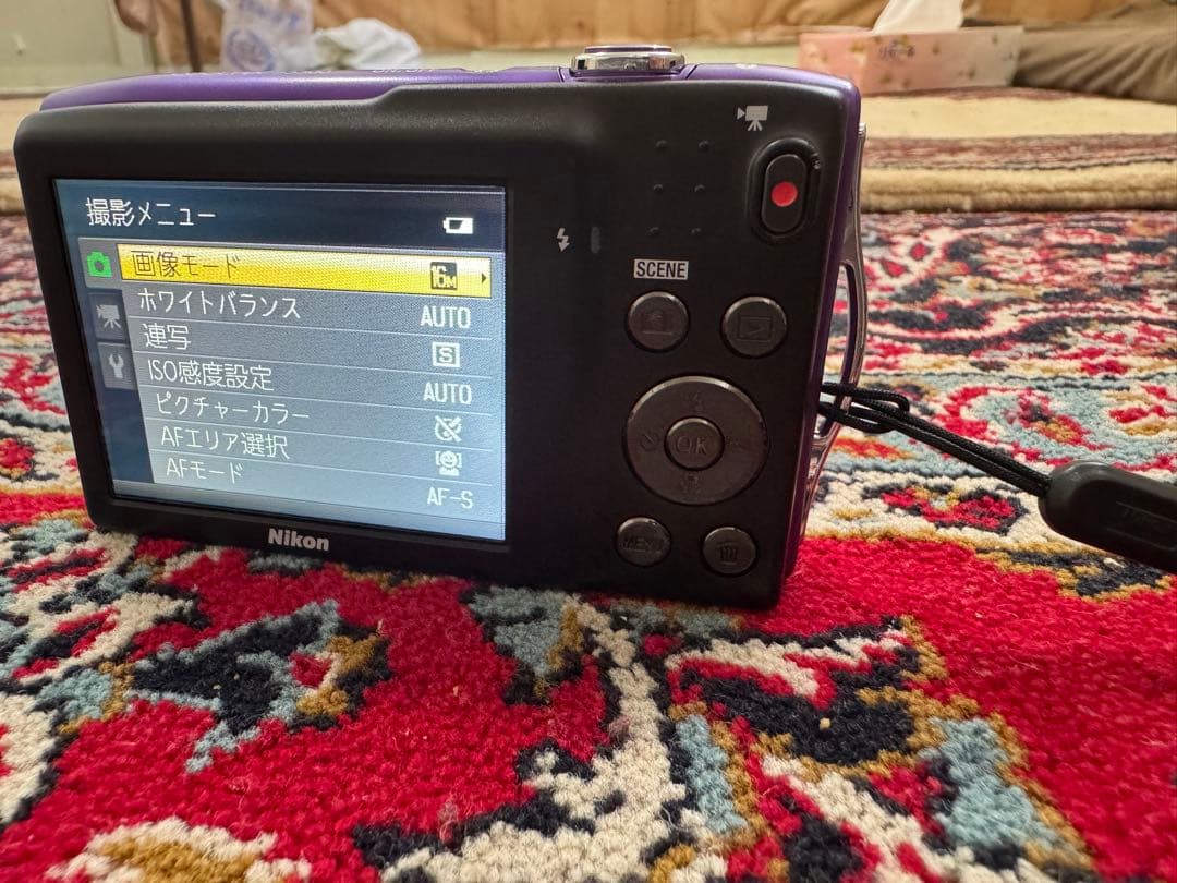 Nikon COOLPIX パープル デジタルカメラ