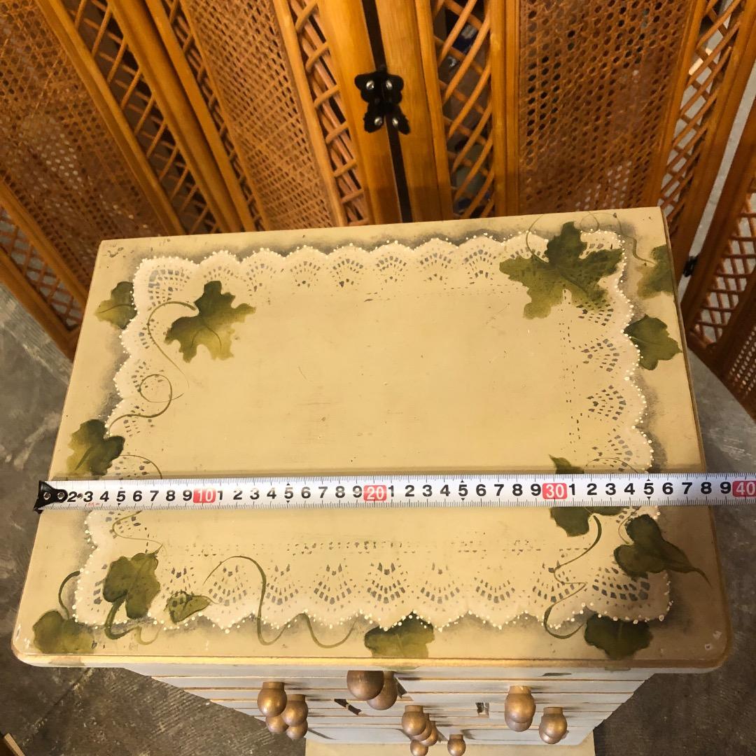 木製引出し　チェスト　小物収納　木製家具　キャビネット　薬棚　昭和レトロ　箪笥