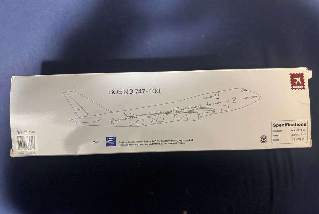 超レア【新品未使用】全長34cm！日本国政府専用機 BOEING 747-400