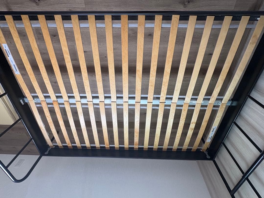 IKEA SAGSTUA サグストゥーア ベッドフレーム 専用すのこ　ダブル