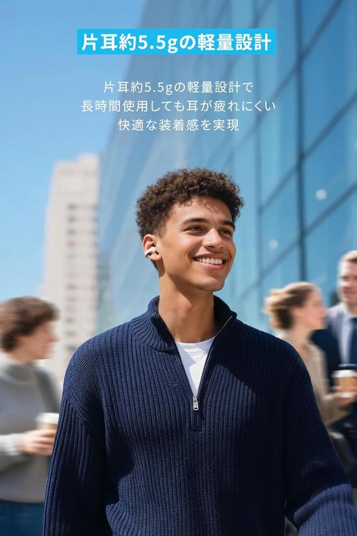 新製品 Anker Soundcore C50i ワイヤレスイヤホンイヤーカフ