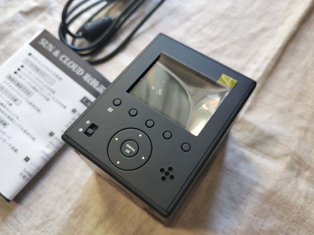 チノン SUN＆CLOUD ブラック デジタルカメラ