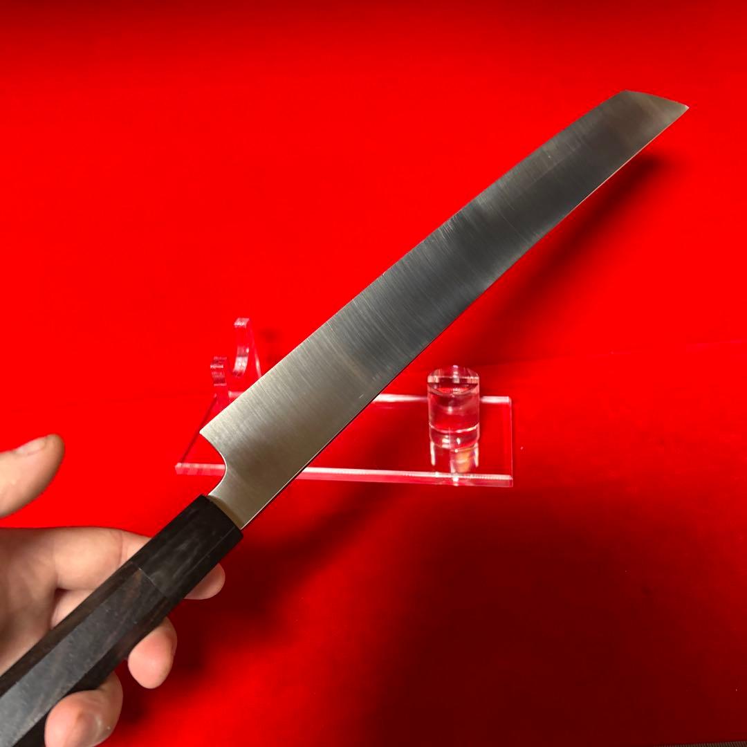 包丁　先丸　尺　鏡面仕上げ　切味抜群　箱付　未使用品