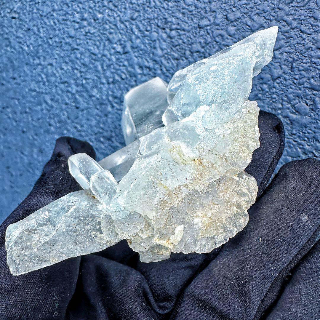 希少高透明度❗️マニカラン産レインボー☆ヒマラヤ水晶クラスター強いパワーA1410