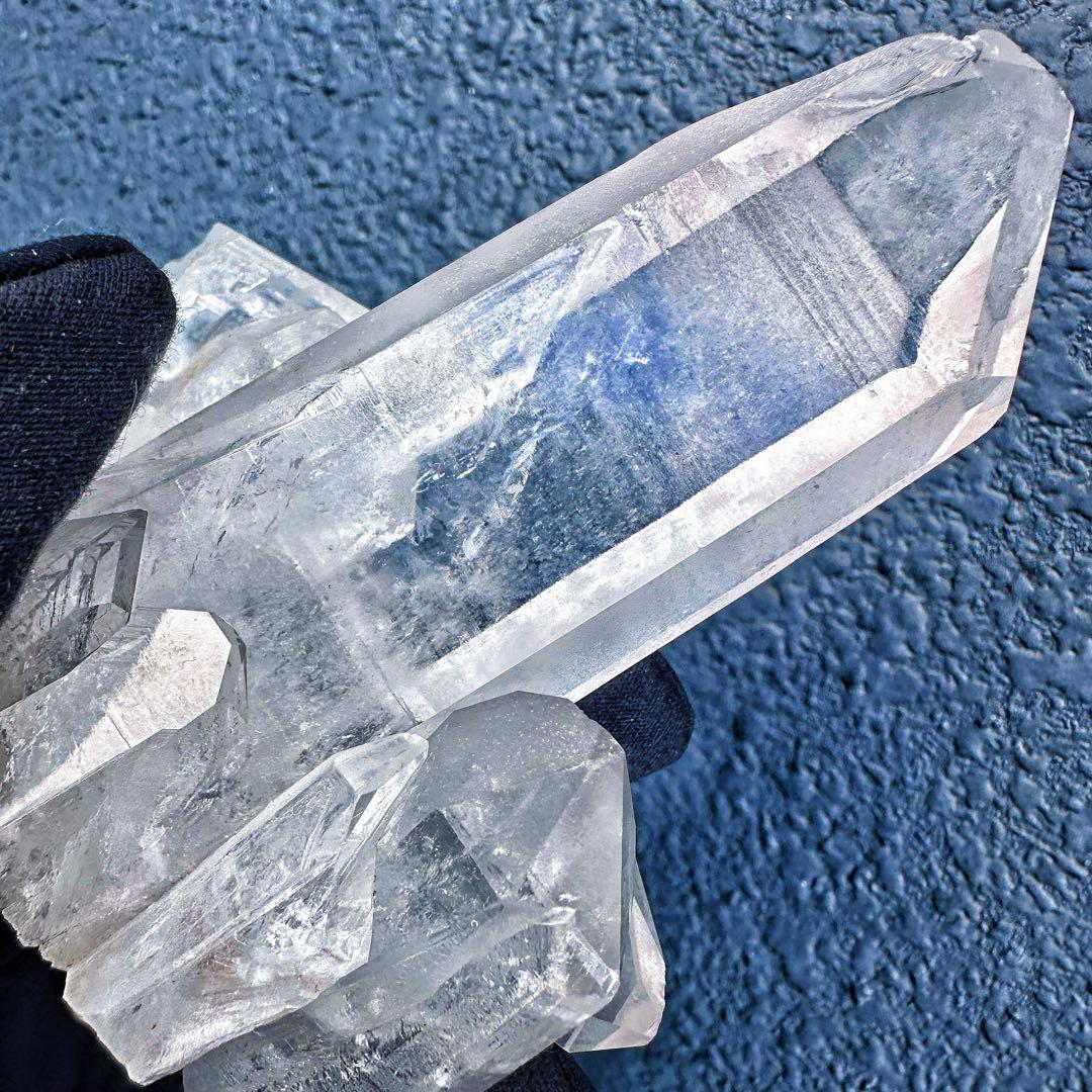 希少高透明度❗️マニカラン産レインボー☆ヒマラヤ水晶クラスター強いパワーA1410