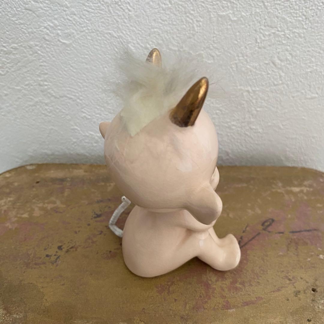 アメリカ　50s ミッドセンチュリー デビル　悪魔　キューピー　内藤ルネ　陶器