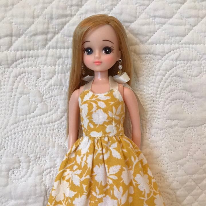 リカちゃん服ハンドメイド♡サンドレス