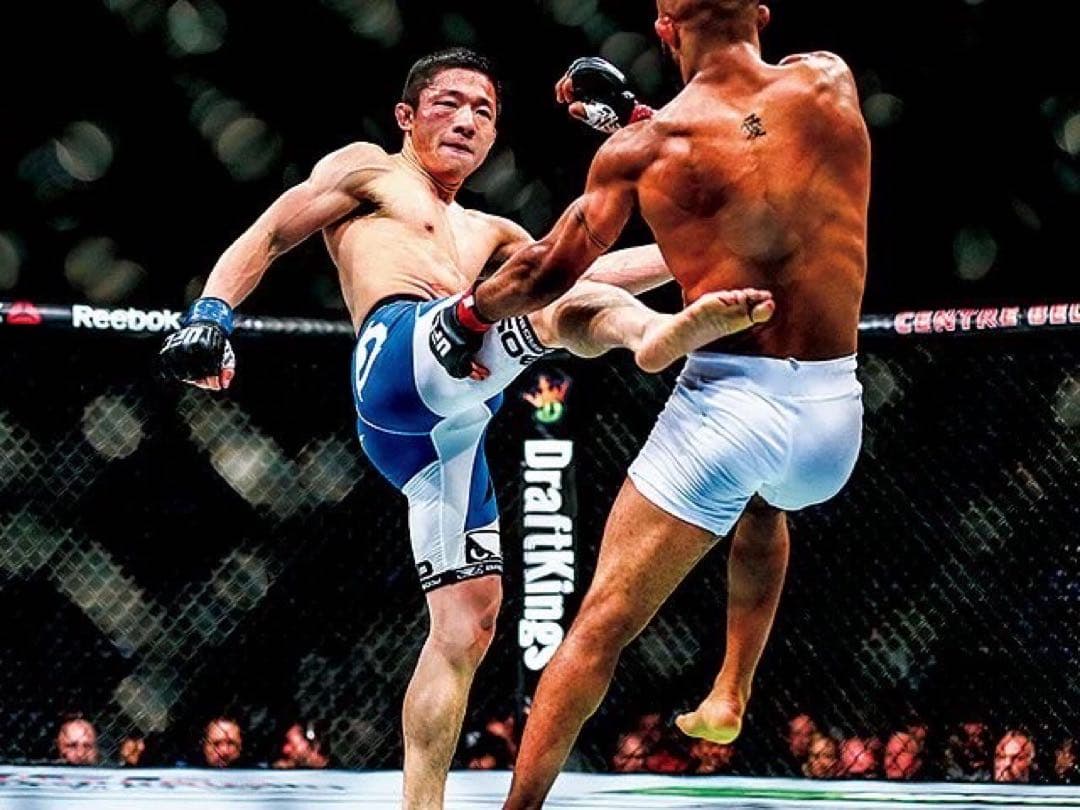 〈非売品〉UFC186 堀口恭司 実使用バンテージ & 試合用ファイトパンツ