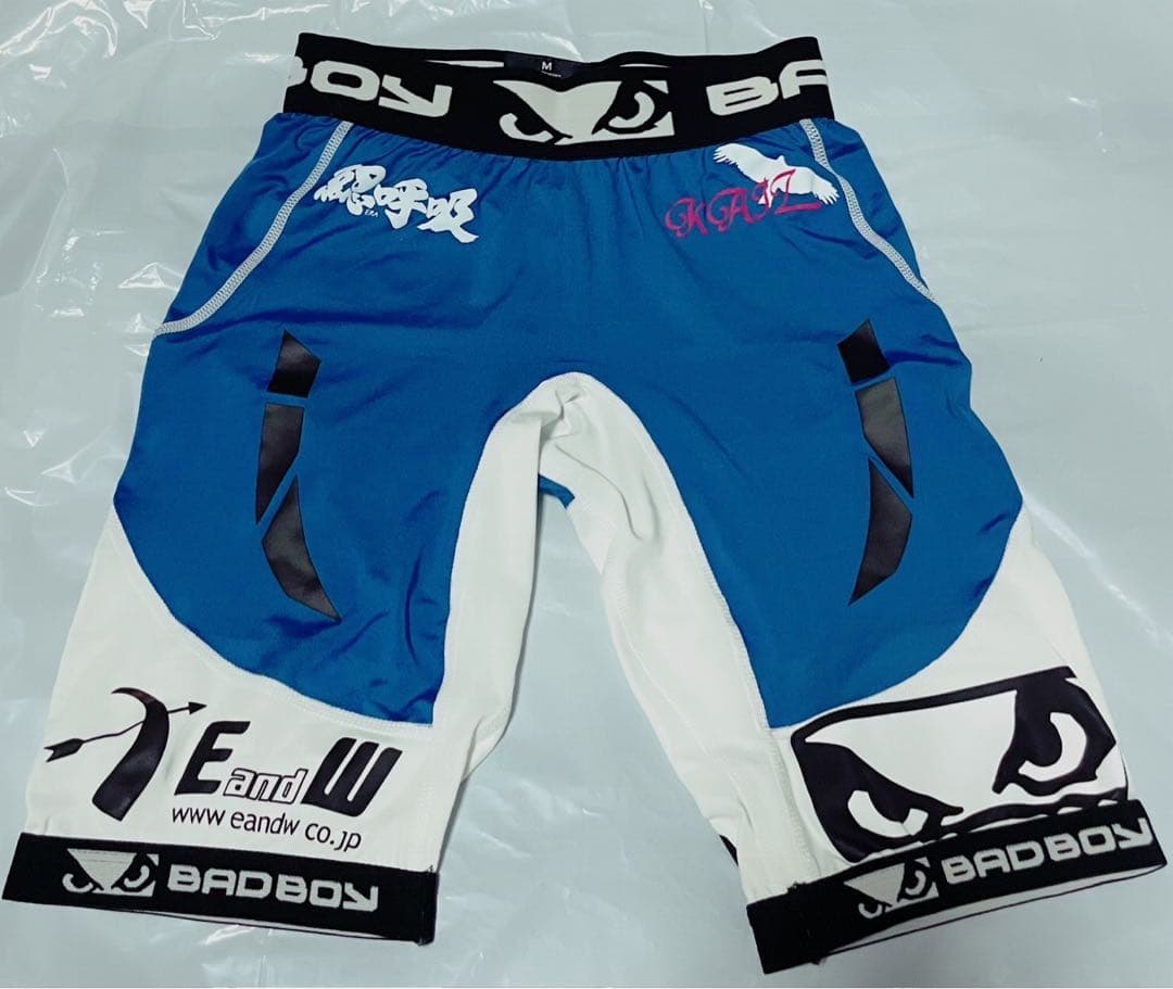 〈非売品〉UFC186 堀口恭司 実使用バンテージ & 試合用ファイトパンツ