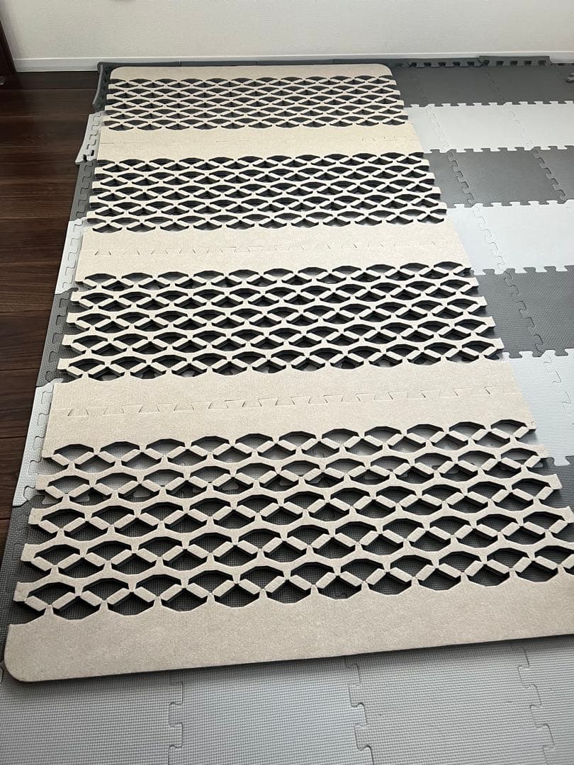 すのこ型吸湿マット シングル　除湿シート　3セット分