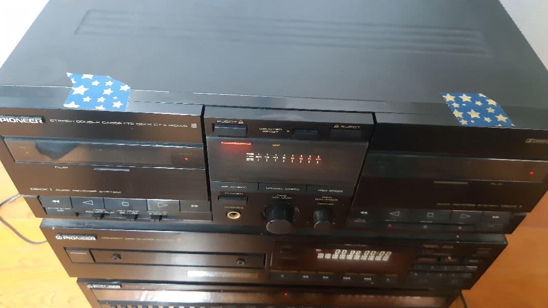 Pioneer パイオニア システムコンポ 説明書付き動作未確認現状ジャンク