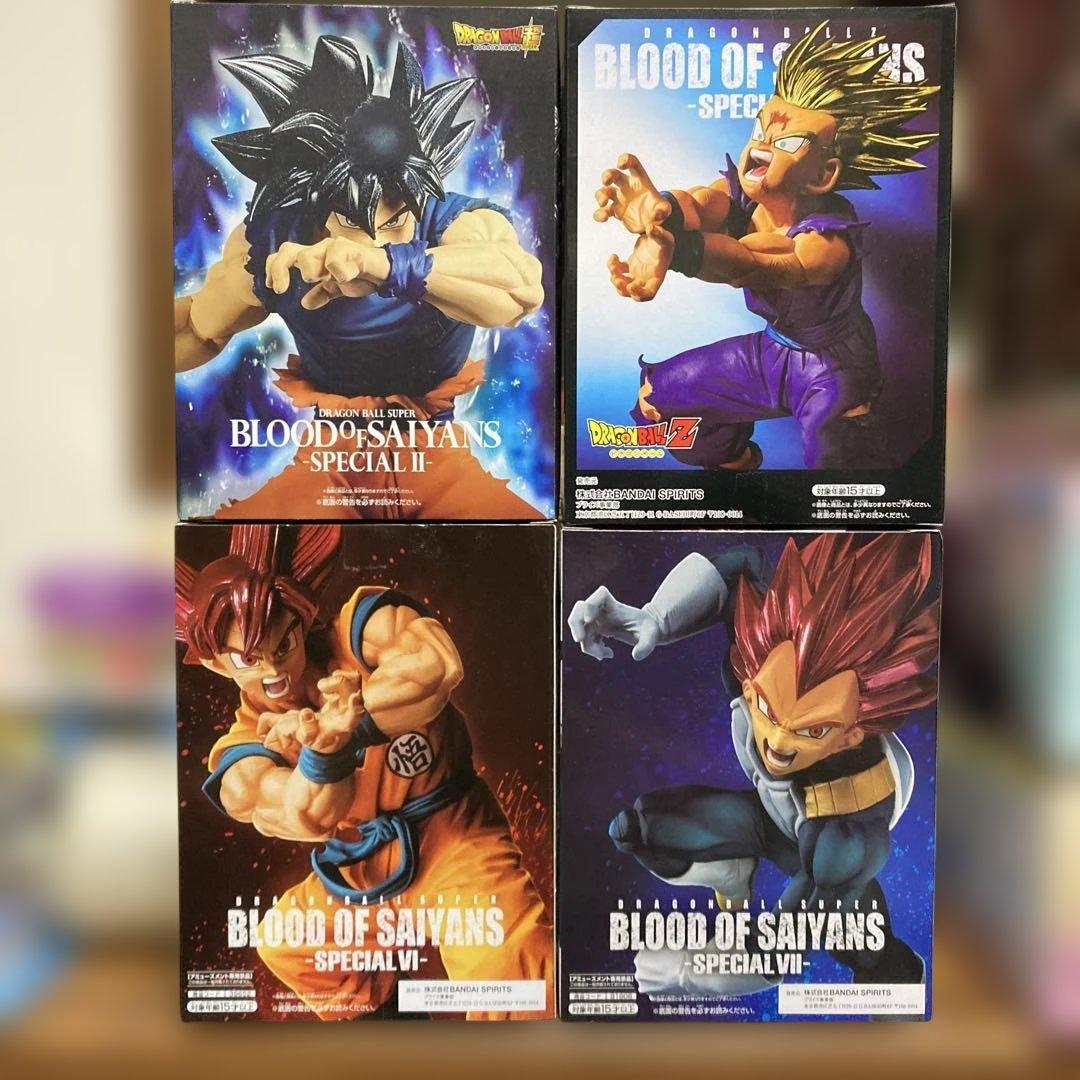 ドラゴンボール フィギュア　BLOOD OF SAYIANS