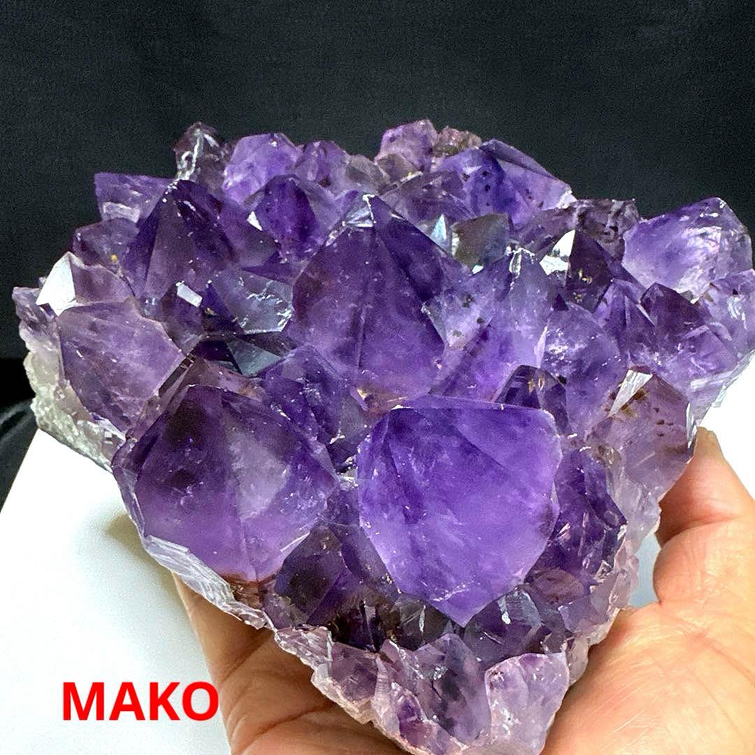 M1642☆アメジストクラスター2.0Kg☆天然石　原石☆N50202-D