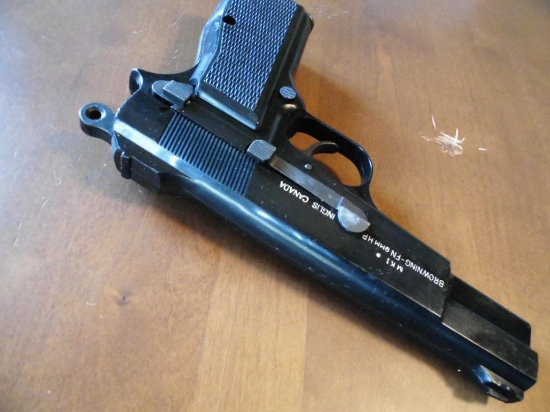 マルシン　ブローニングハイパワーカナディアン　SPGモデルガンプラスチック製