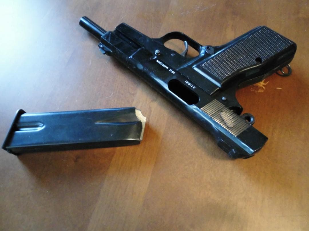 マルシン　ブローニングハイパワーカナディアン　SPGモデルガンプラスチック製