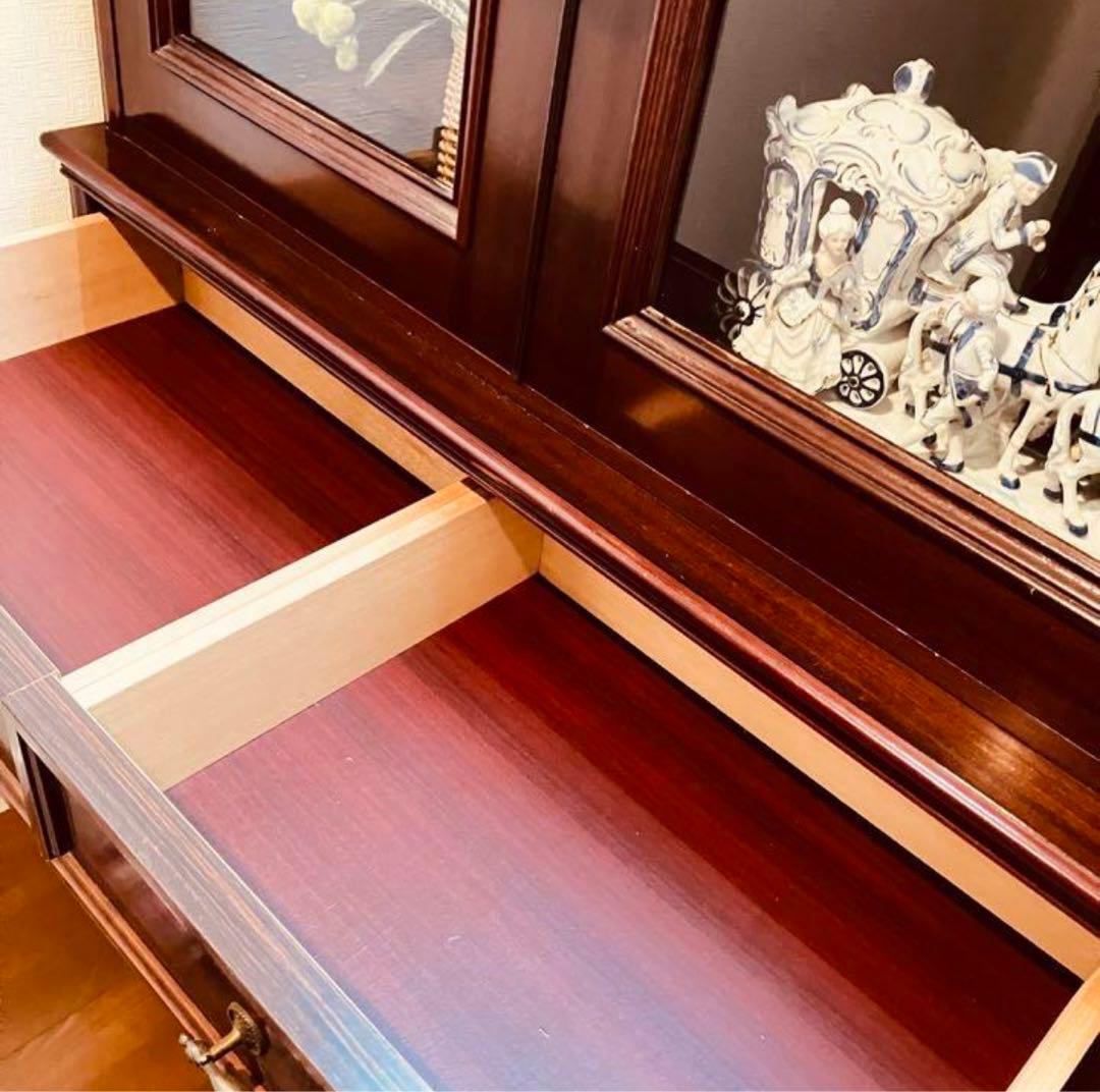 最終価格　　ブックシェルフ　本棚　食器棚　アンティーク