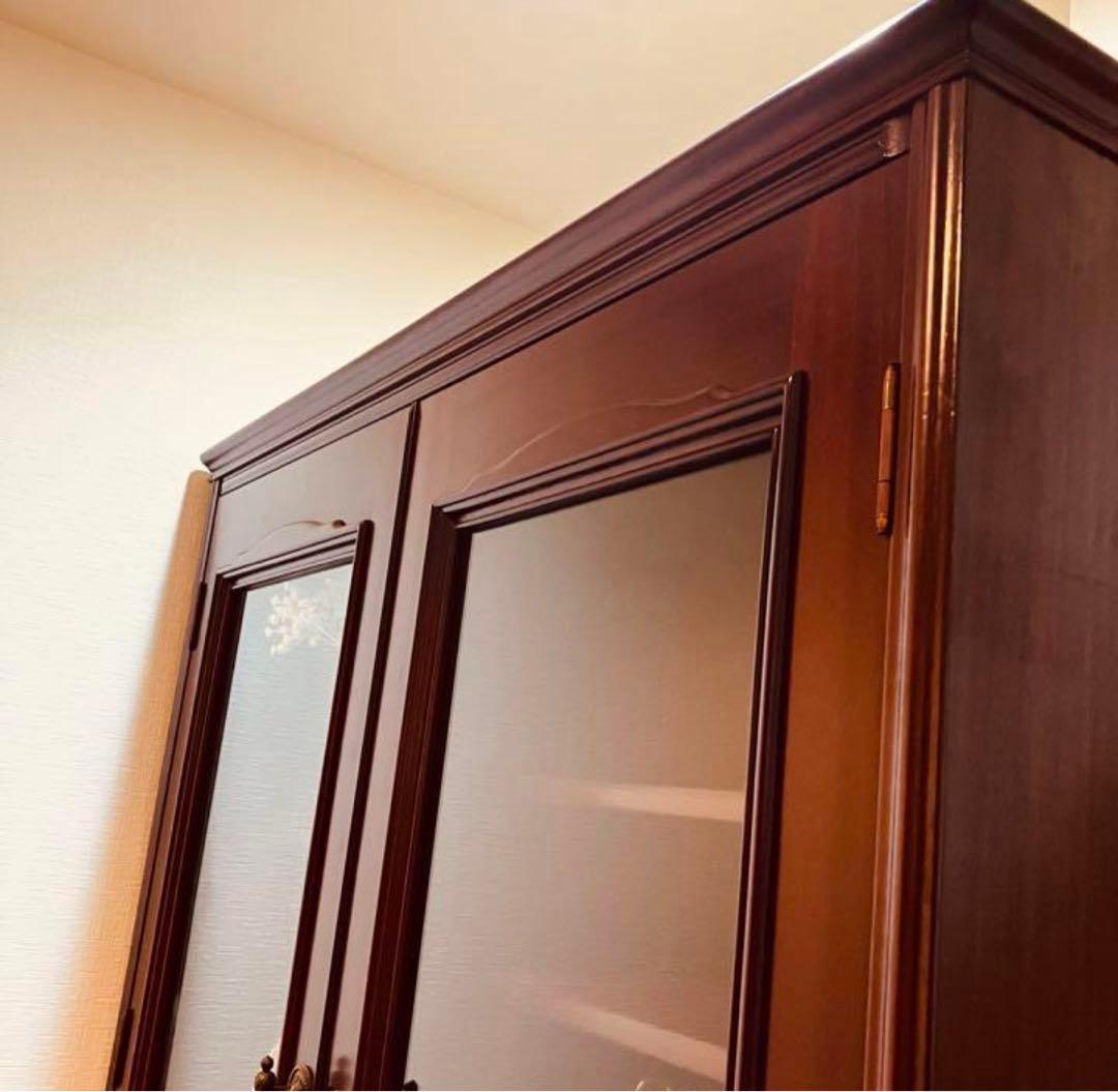 最終価格　　ブックシェルフ　本棚　食器棚　アンティーク