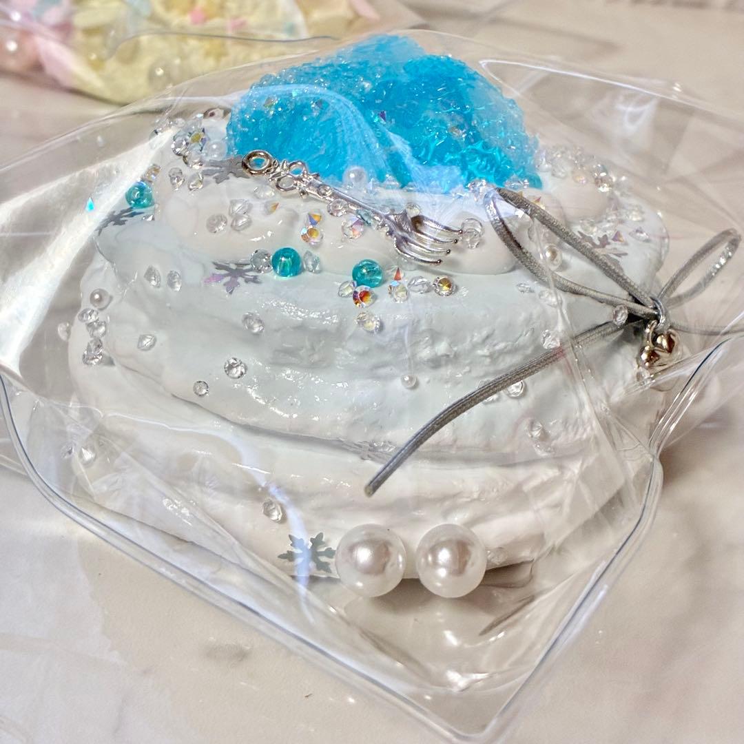 キラキラ先生 豆腐感うさぎ&回転クリーム&いちごスフレ 海外スクイーズ