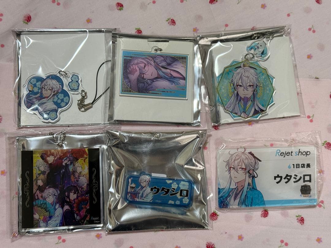 幽幻ロマンチカ　ウタシロ　缶バッチ　キーホルダー