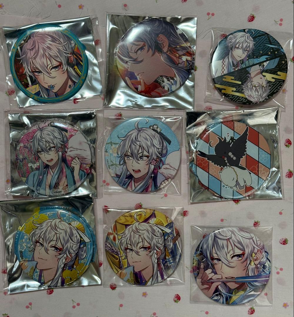 幽幻ロマンチカ　ウタシロ　缶バッチ　キーホルダー