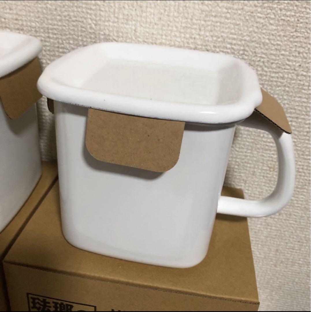 保存容器7点セット（琺瑯蓋付き）