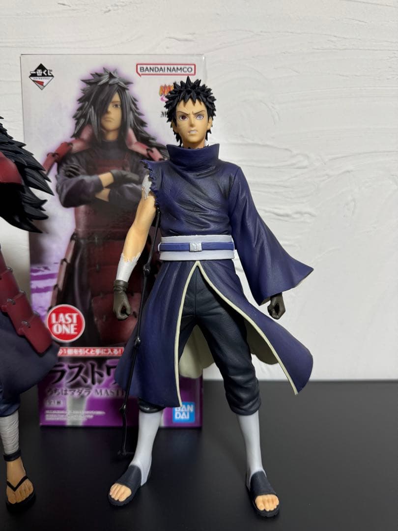 NARUTO ラストワン賞 うちはマダラ オビト フィギュアセット