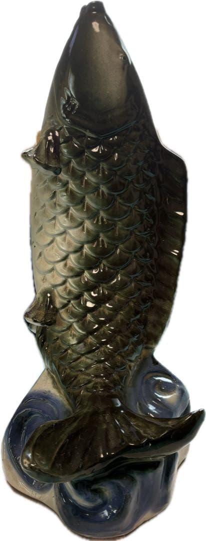 陶器の鯉