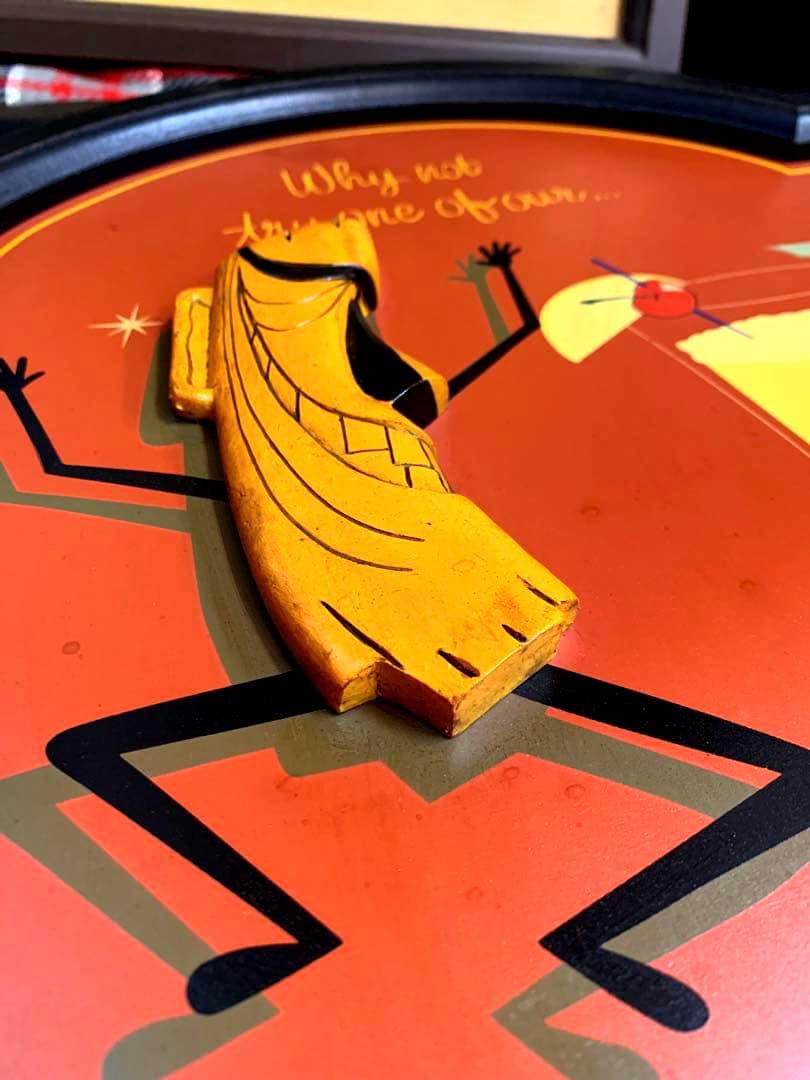 ヴィンテージ木製サインチョークボード